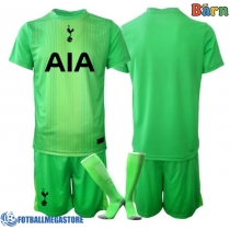 Fotballdrakt Barn Tottenham Hotspur Keeper Hjemmedraktsett 2025-26 Kortermet (+ Korte bukser)